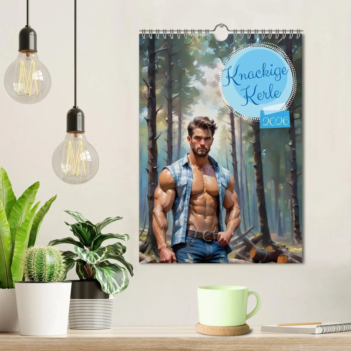 Bild: 9783516256253 | Knackige Kerle (Wandkalender 2026 DIN A4 hoch), CALVENDO...