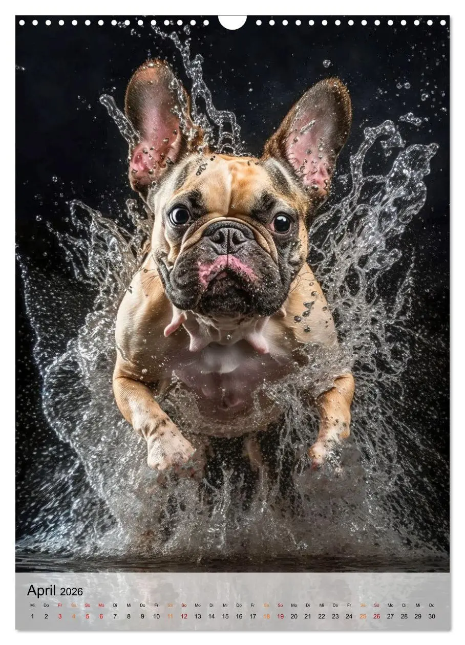 Bild: 9783516326253 | Französische Bulldogge - ein Hund für die Familie (Wandkalender...