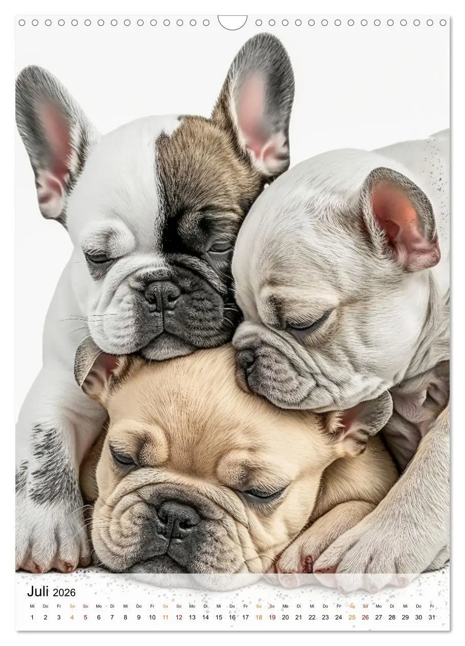 Bild: 9783516326253 | Französische Bulldogge - ein Hund für die Familie (Wandkalender...