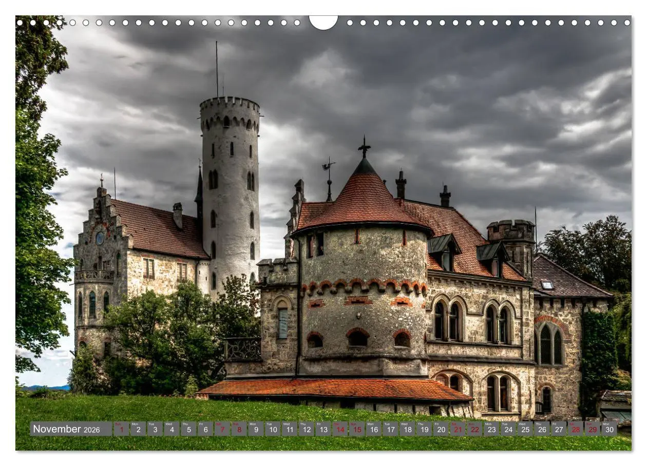 Bild: 9783516566253 | Castles from South Germany (Wall Calendar 2026 DIN A3 landscape),...