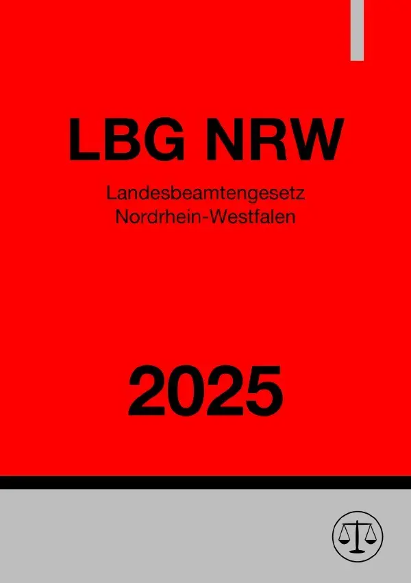 Cover: 9783819056253 | Landesbeamtengesetz - LBG NRW 2025 | Ronny Studier | Taschenbuch