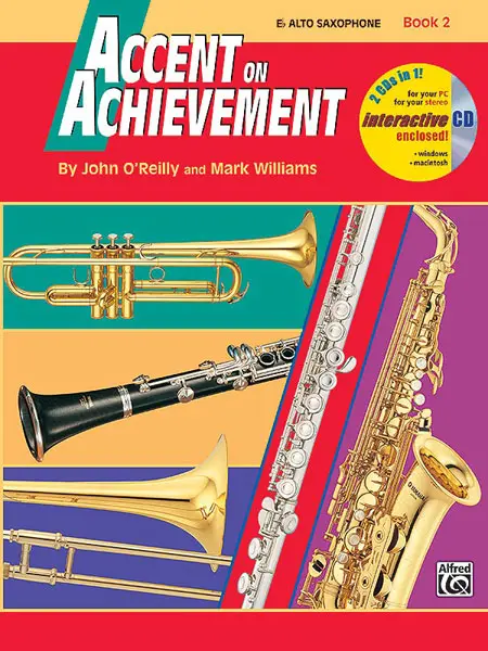 Cover: 38081166353 | Accent On Achievement, Book 2 (Alto Saxophone) | O'Reilly | Buch + CD