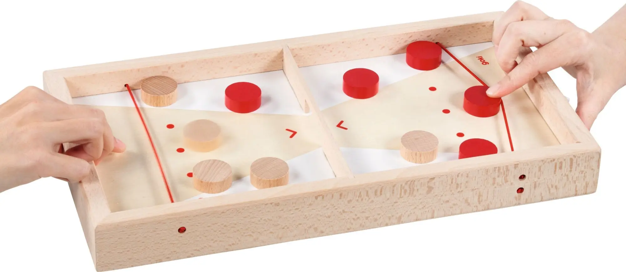 Bild: 4013594566353 | Super Puck Brettspiel, 2 in 1 | Spiel | Faltschachtel | Deutsch | 2025