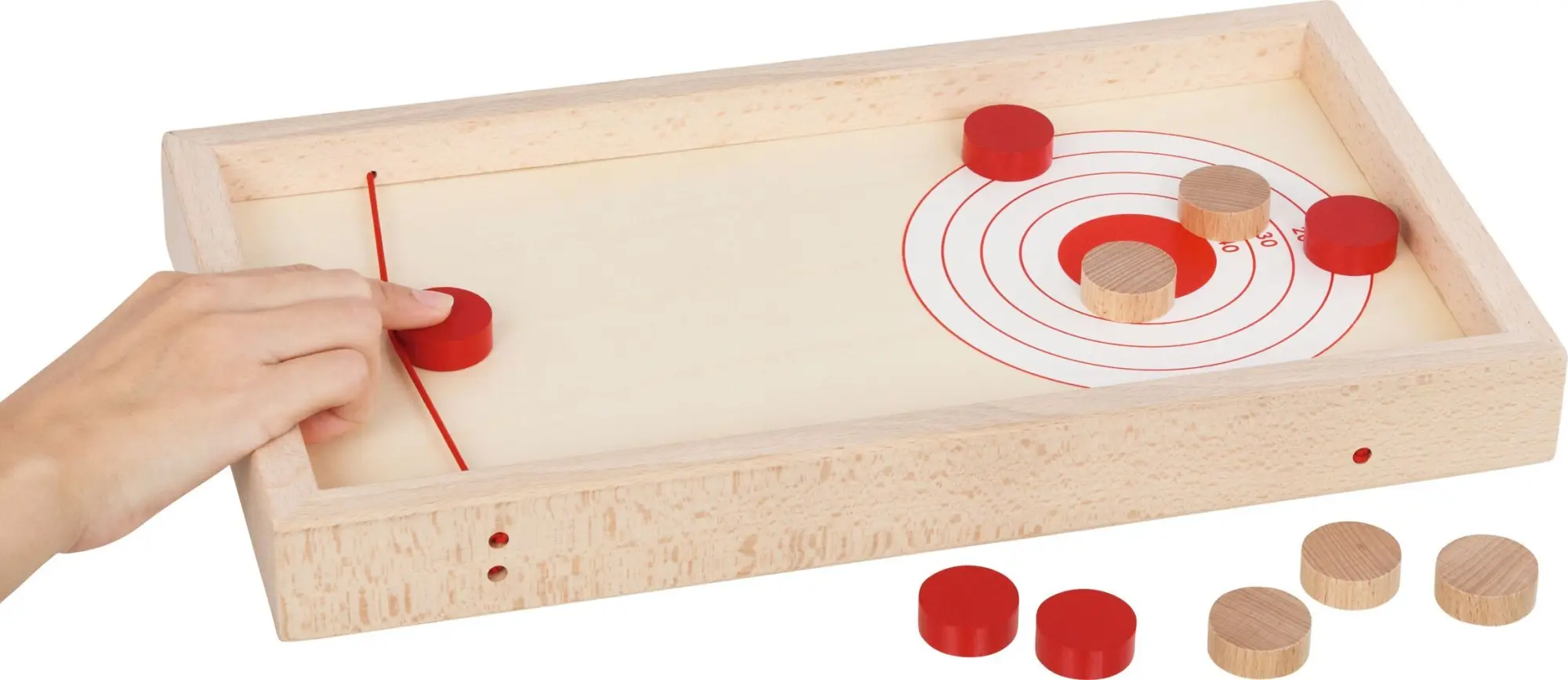 Bild: 4013594566353 | Super Puck Brettspiel, 2 in 1 | Spiel | Faltschachtel | Deutsch | 2025