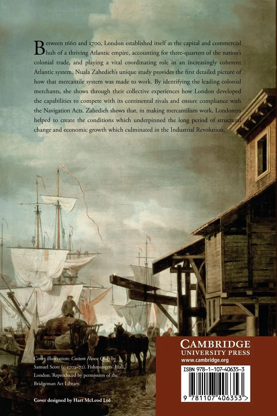 Rückseite: 9781107406353 | The Capital and the Colonies | Nuala Zahedieh | Taschenbuch | Englisch