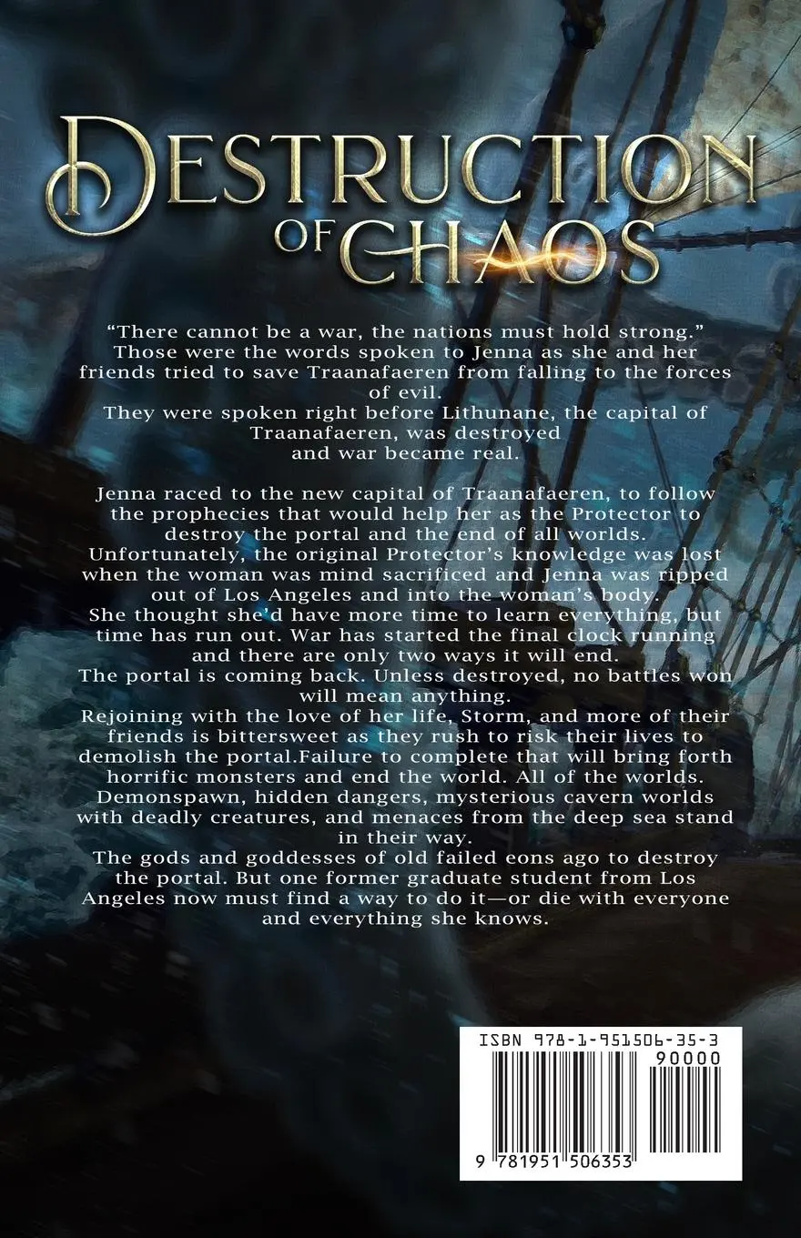 Rückseite: 9781951506353 | Destruction of Chaos | Marie Andreas | Taschenbuch | Englisch | 2024