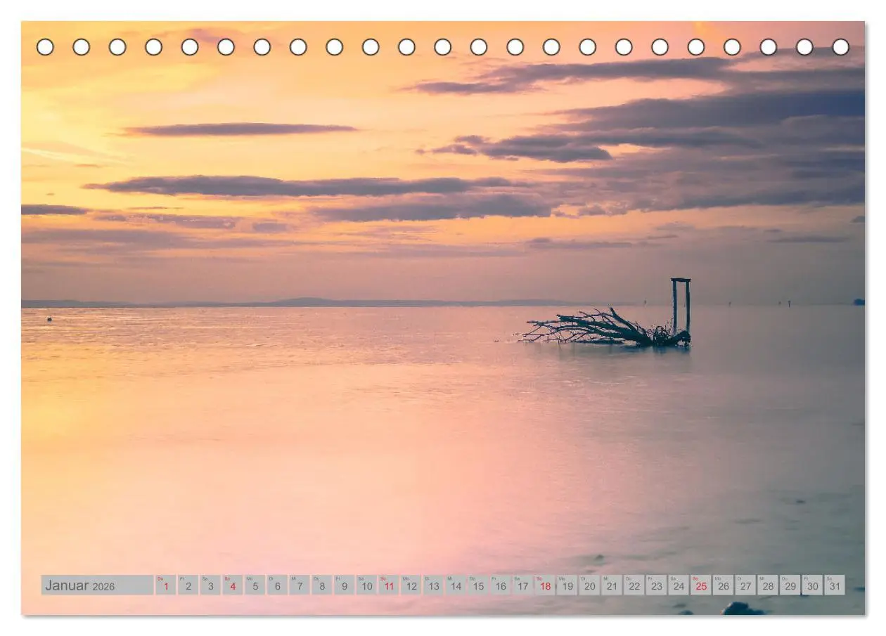Bild: 9783457536353 | Wolken überm Bodensee (Tischkalender 2026 DIN A5 quer), CALVENDO...