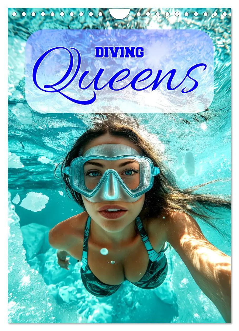 Cover: 9783516246353 | Diving Queens (Wandkalender 2026 DIN A4 hoch), CALVENDO Monatskalender