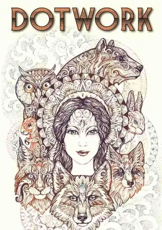 Cover: 9783946386353 | Dotwork | Tattoo Vorlagen Buch | Johann Barnas | Buch | Deutsch | 2016
