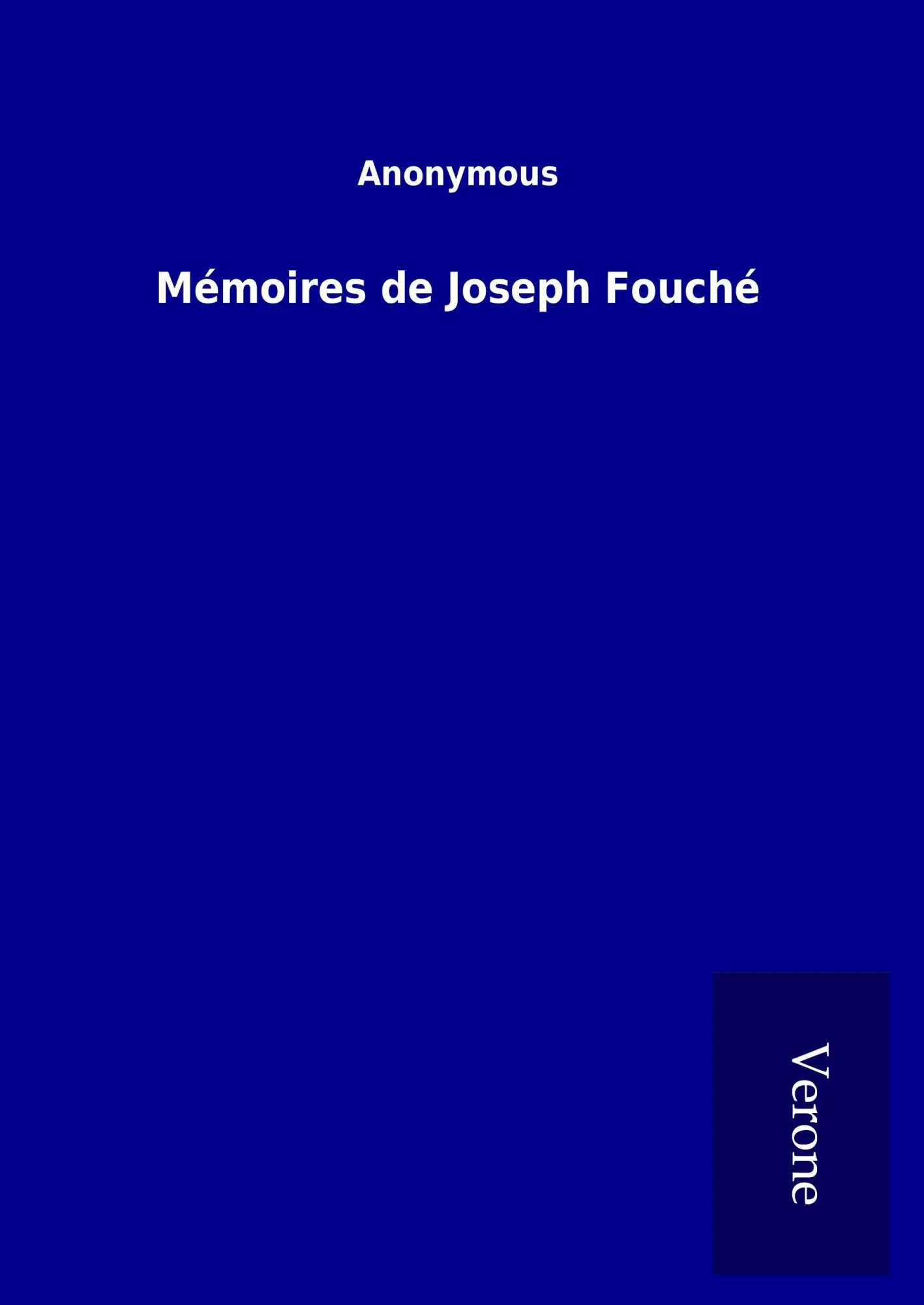 Cover: 9789925066353 | Mémoires de Joseph Fouché | Ohne Autor | Buch | 432 S. | Deutsch