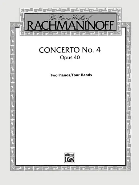 Cover: 29156166453 | Concerto No. 4, Op. 40 | Sergei Rachmaninov | Buch | 1985