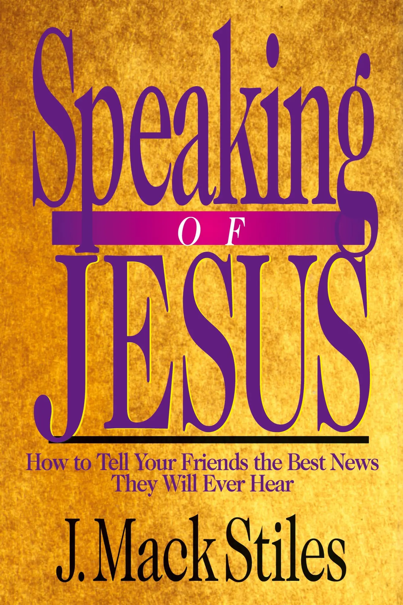 Cover: 9780830816453 | Speaking of Jesus | J. Mack Stiles | Taschenbuch | Englisch | 1995