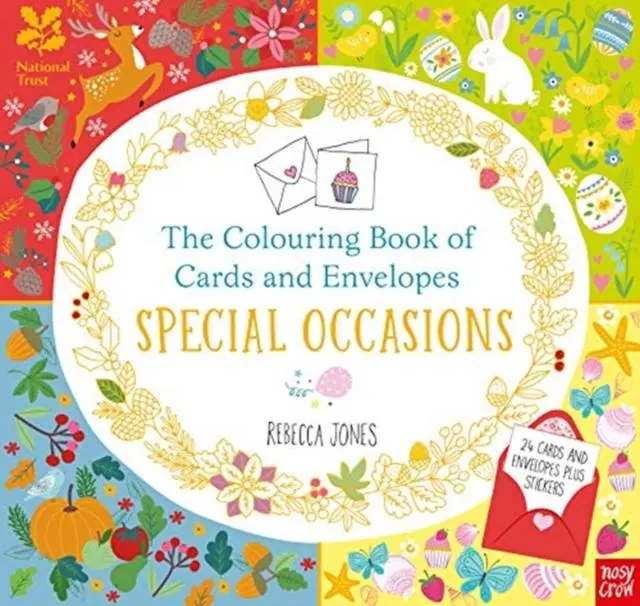 Cover: 9781788006453 | National Trust: The Colouring Book of Cards and Envelopes: Special...