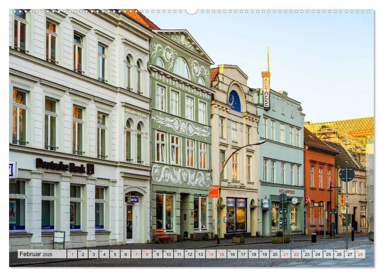 Bild: 9783457696453 | Güstrow Impressionen (hochwertiger Premium Wandkalender 2026 DIN A2...
