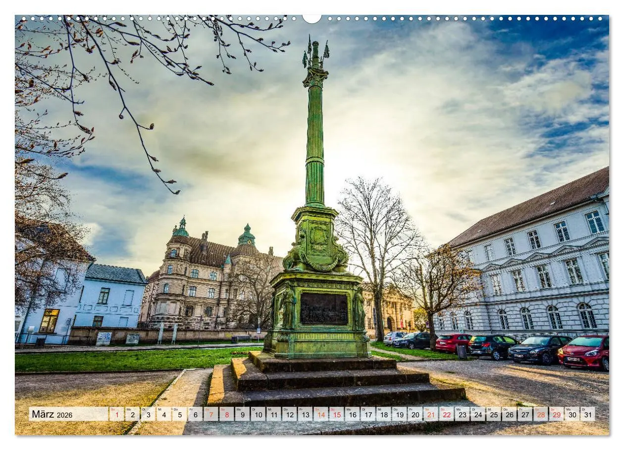 Bild: 9783457696453 | Güstrow Impressionen (hochwertiger Premium Wandkalender 2026 DIN A2...