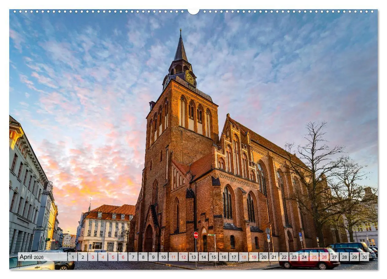 Bild: 9783457696453 | Güstrow Impressionen (hochwertiger Premium Wandkalender 2026 DIN A2...