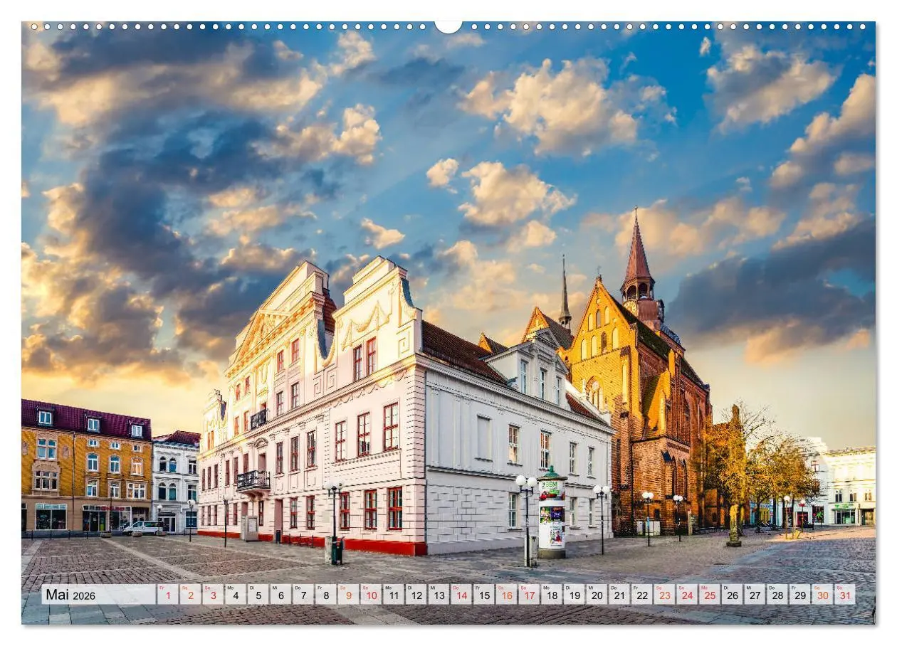 Bild: 9783457696453 | Güstrow Impressionen (hochwertiger Premium Wandkalender 2026 DIN A2...
