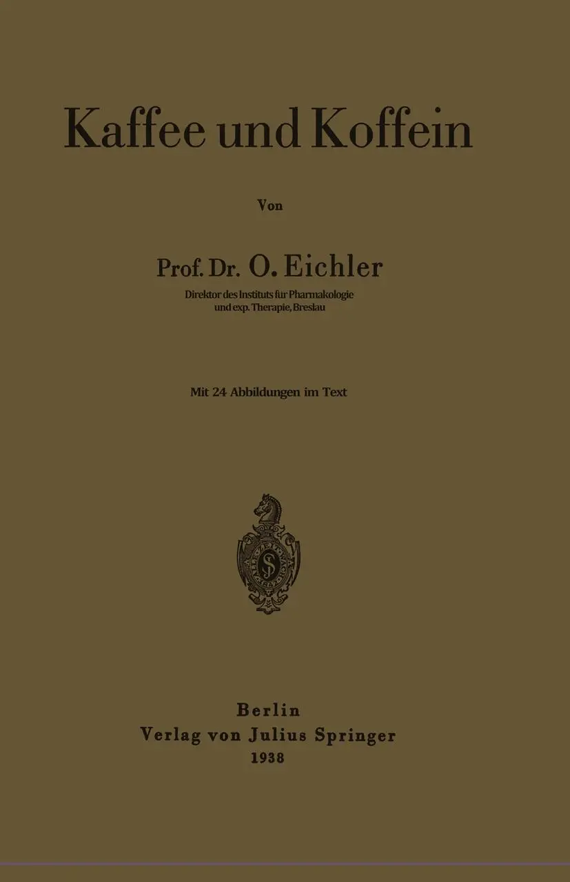 Cover: 9783642896453 | Kaffee und Koffein | Oskar Eichler | Taschenbuch | vi | Deutsch