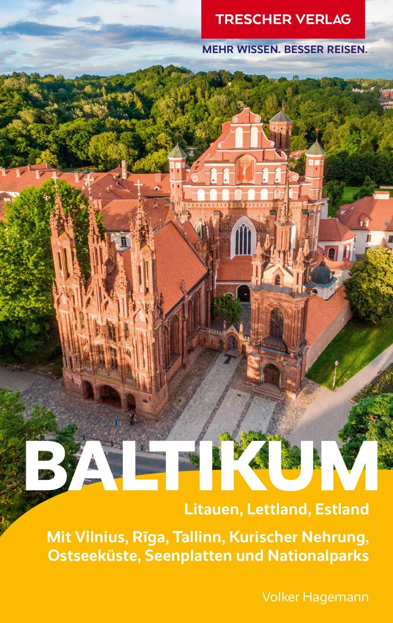 Cover: 9783897946453 | TRESCHER Reiseführer Baltikum | Volker Hagemann | Taschenbuch | 556 S.