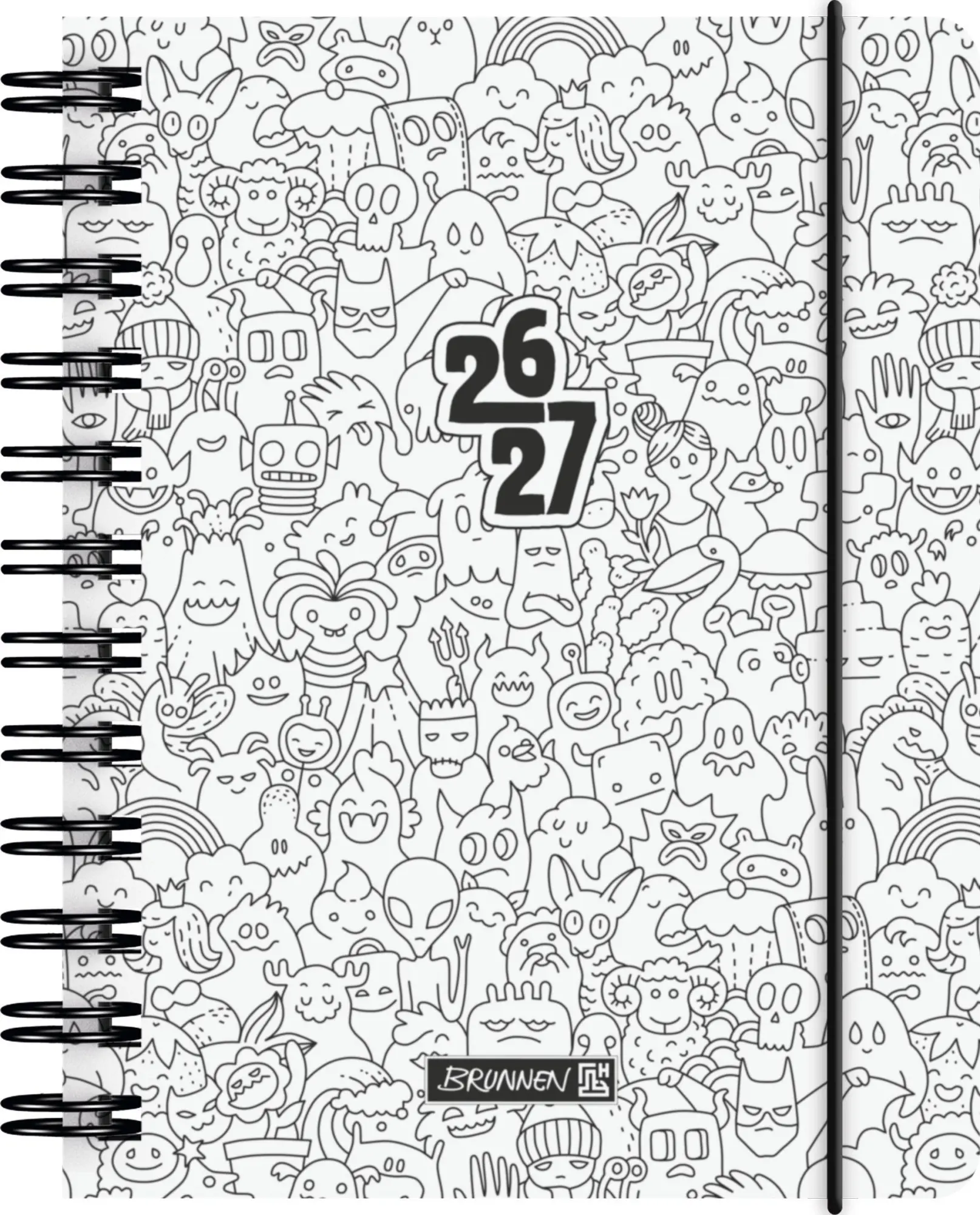 Cover: 4061947156553 | Schülerkalender 2026/2027 "ZENart" A6, Kunststoff | Buch | 352 S.