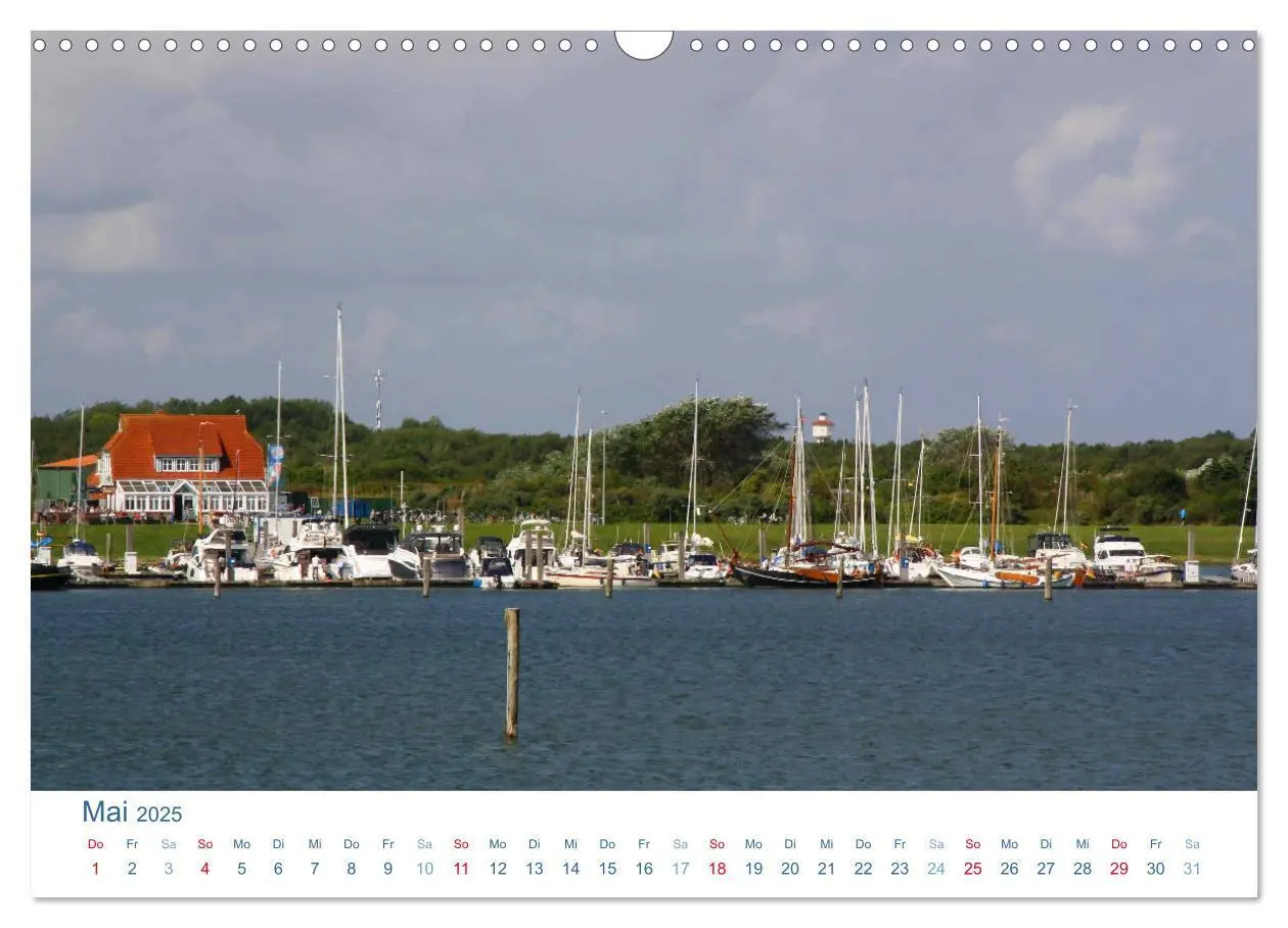 Bild: 9783435426553 | Langeoog 2025. Impressionen zwischen Hafen und Ostende...