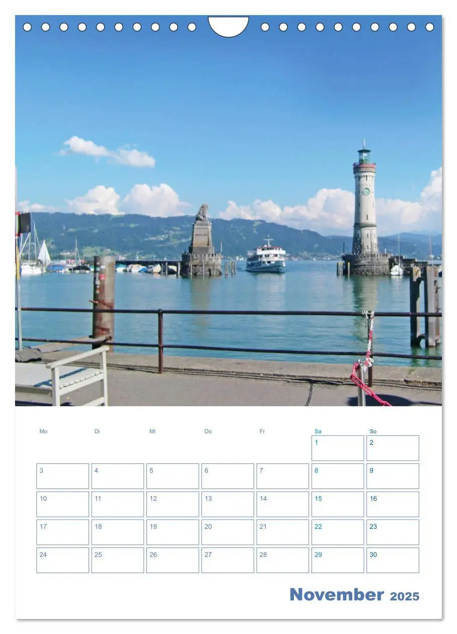 Bild: 9783435976553 | Lindau. Die Glücksfinder-Insel (Wandkalender 2025 DIN A4 hoch),...