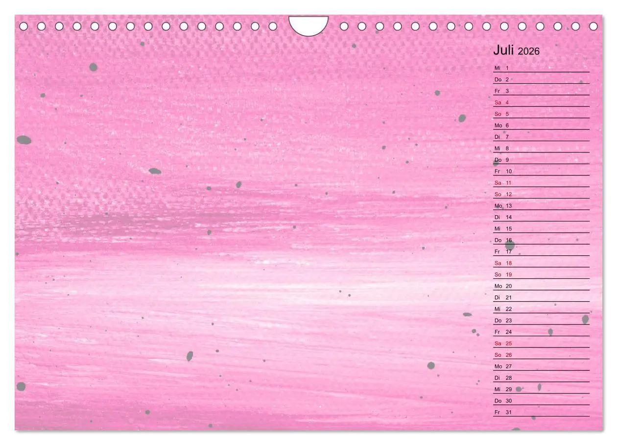 Bild: 9783457376553 | Pastellbunter DIY-Bastelkalender (Wandkalender 2026 DIN A4 quer),...