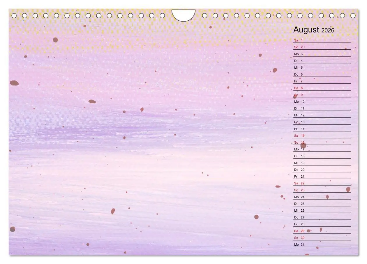 Bild: 9783457376553 | Pastellbunter DIY-Bastelkalender (Wandkalender 2026 DIN A4 quer),...