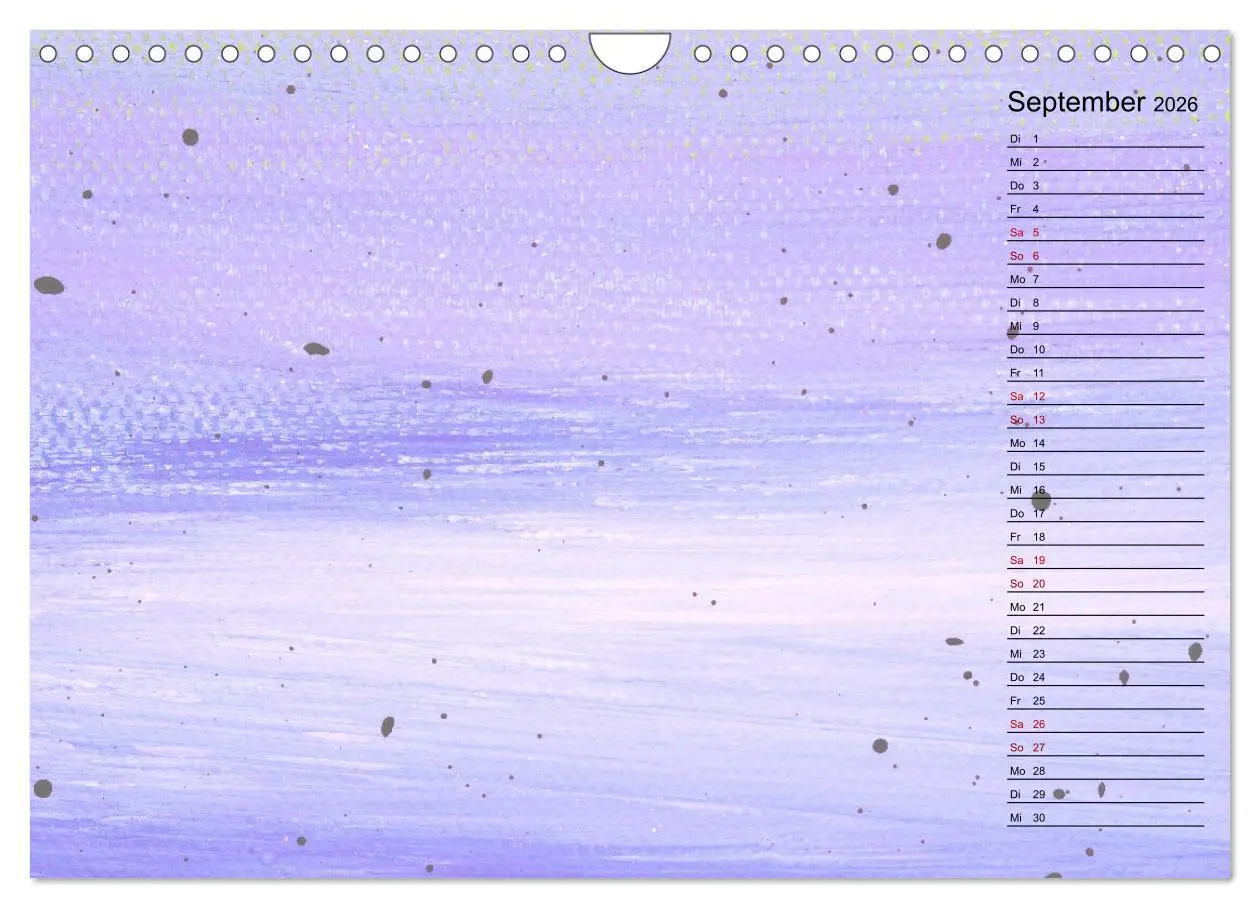Bild: 9783457376553 | Pastellbunter DIY-Bastelkalender (Wandkalender 2026 DIN A4 quer),...