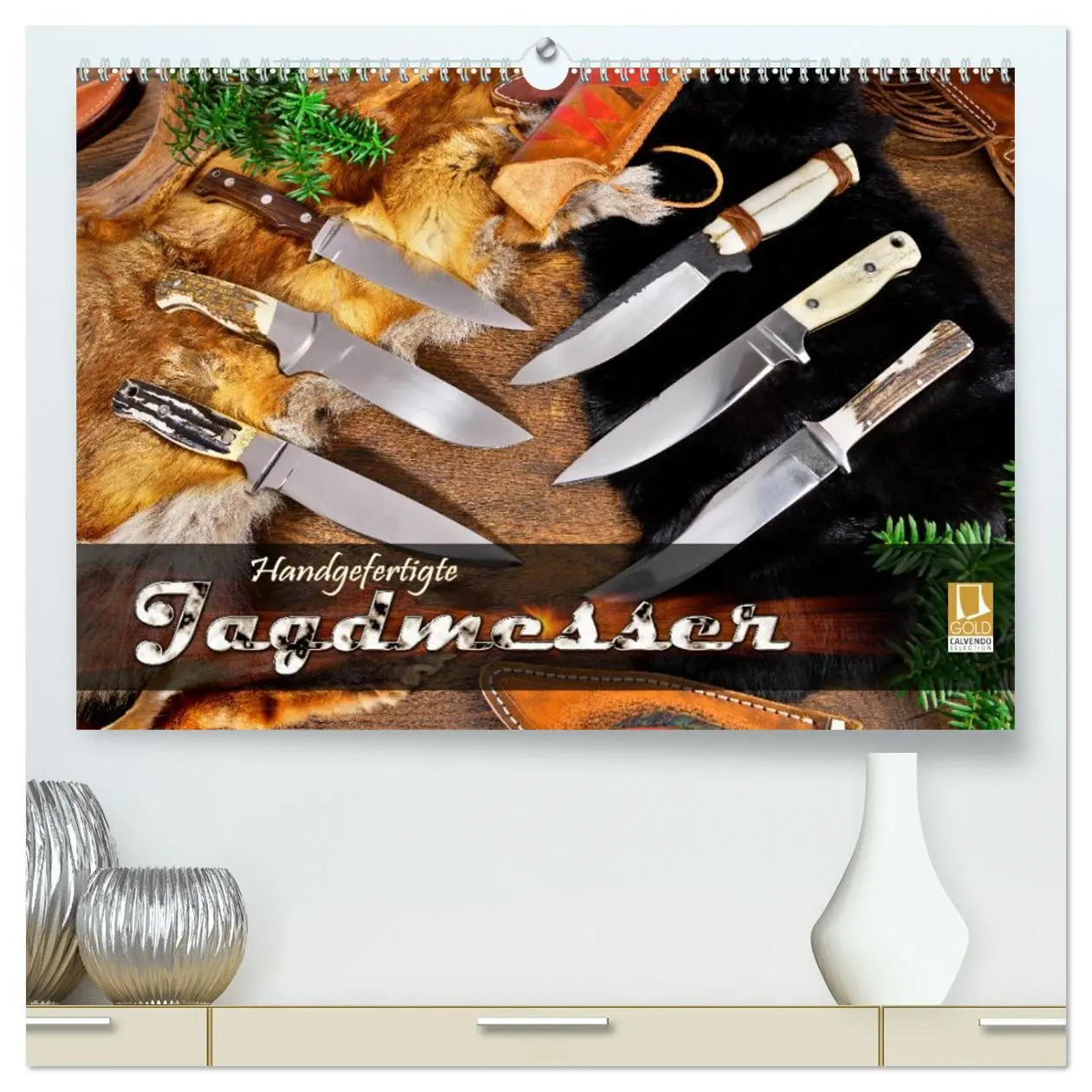Cover: 9783457686553 | Handgefertigte Jagdmesser (hochwertiger Premium Wandkalender 2026...