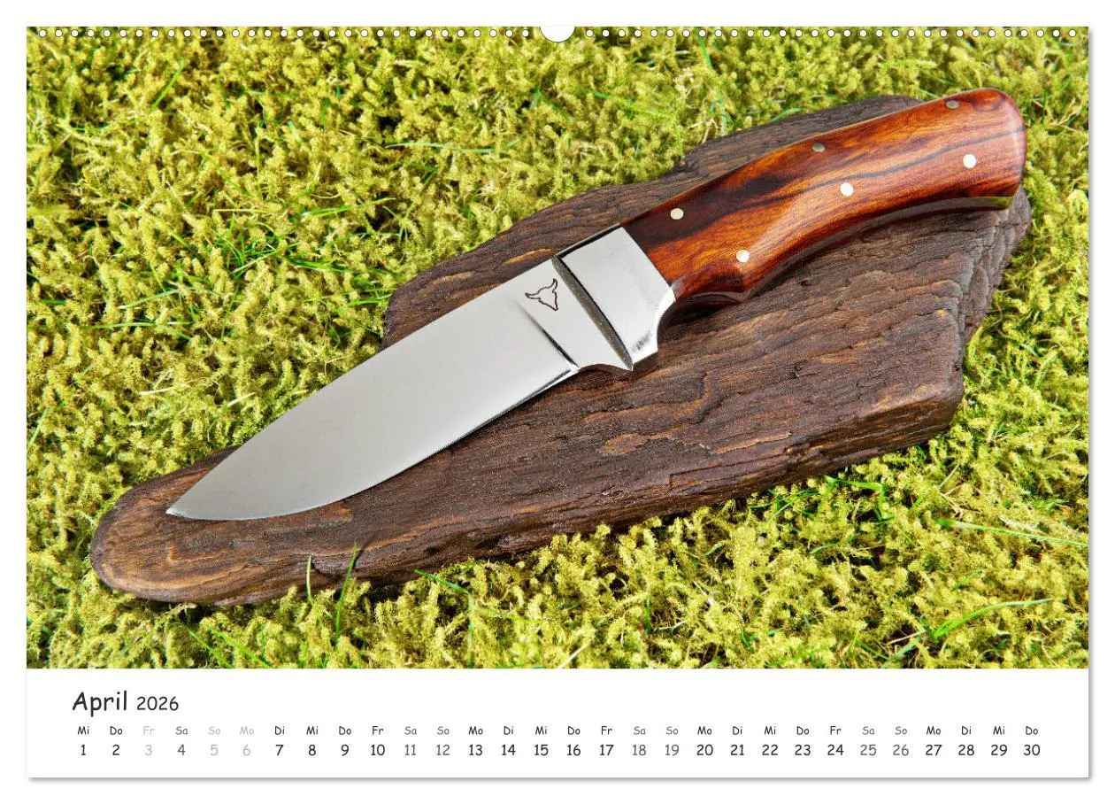 Bild: 9783457686553 | Handgefertigte Jagdmesser (hochwertiger Premium Wandkalender 2026...
