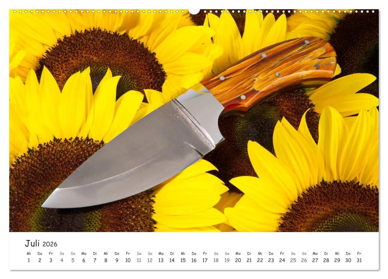Bild: 9783457686553 | Handgefertigte Jagdmesser (hochwertiger Premium Wandkalender 2026...