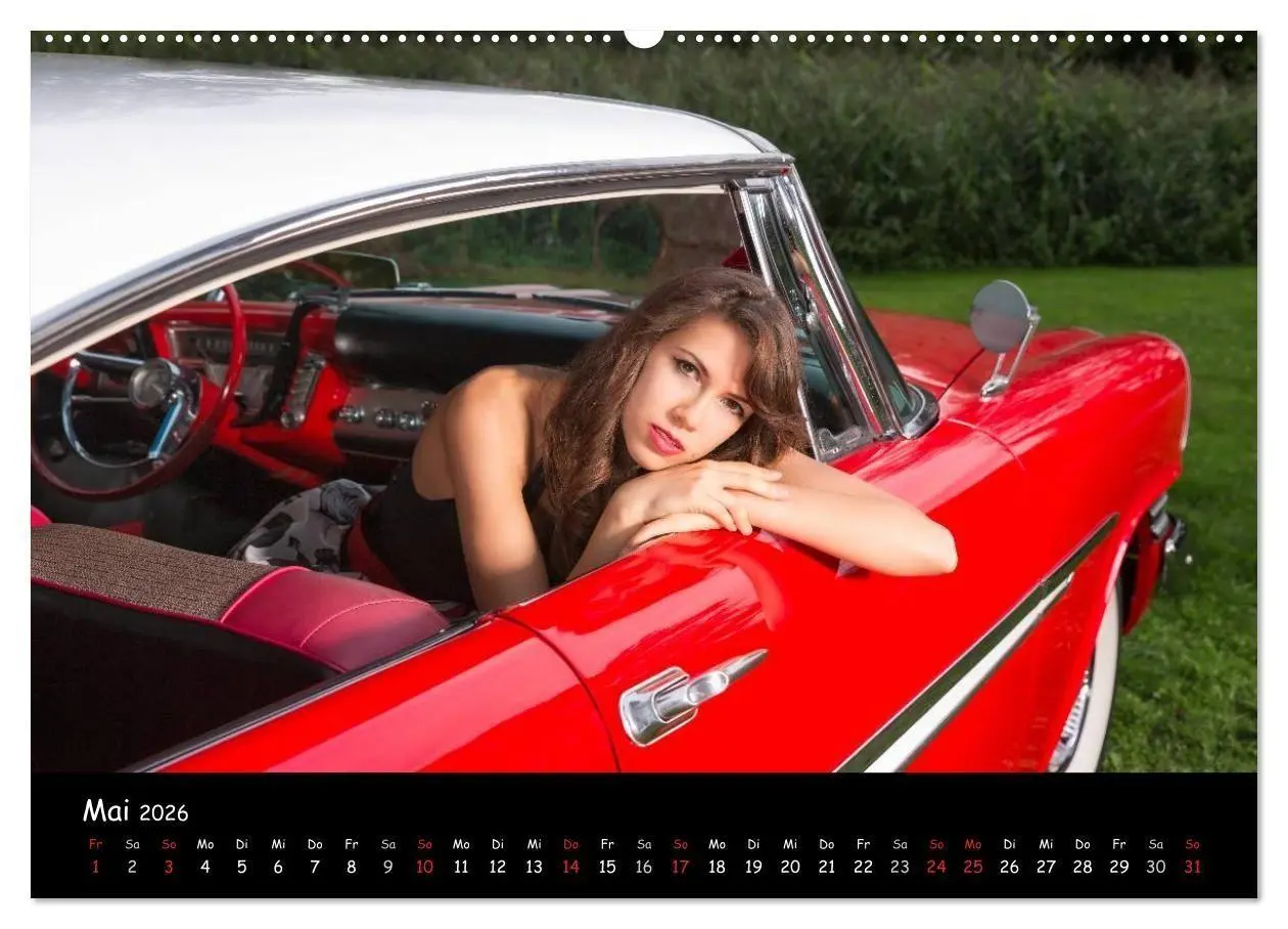 Bild: 9783516086553 | US Car Classics 2026 - Klassische amerikanische Autos und PinUp...