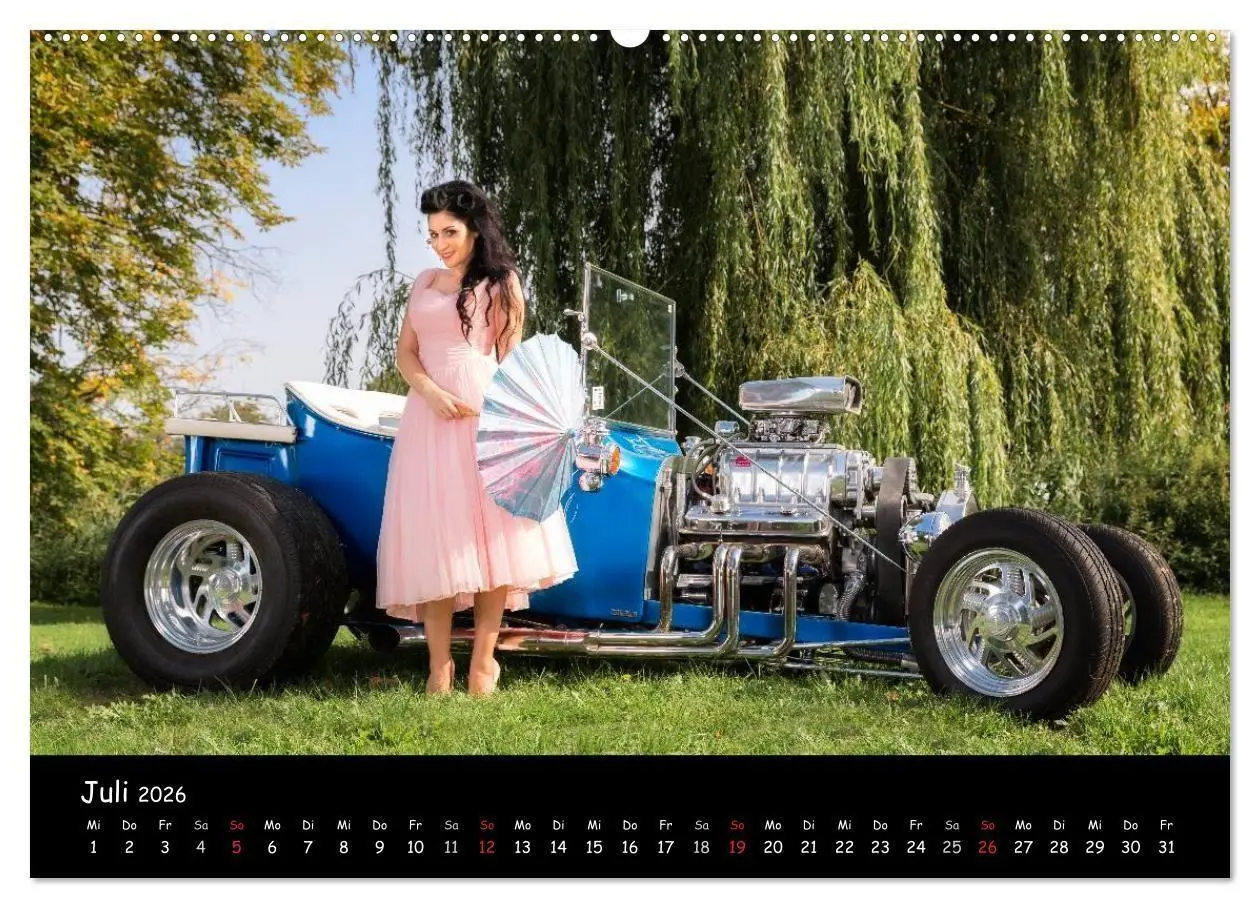 Bild: 9783516086553 | US Car Classics 2026 - Klassische amerikanische Autos und PinUp...