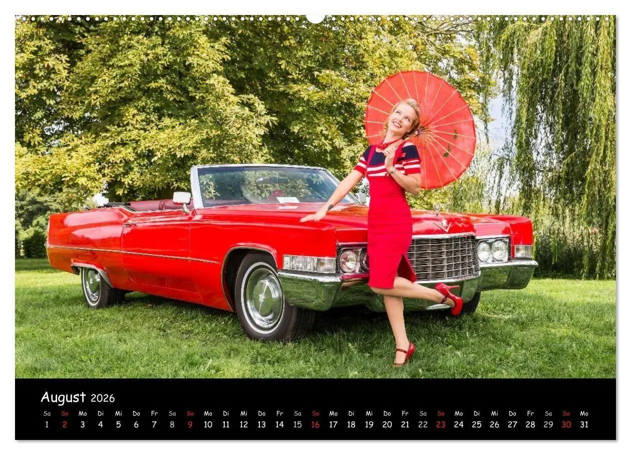 Bild: 9783516086553 | US Car Classics 2026 - Klassische amerikanische Autos und PinUp...