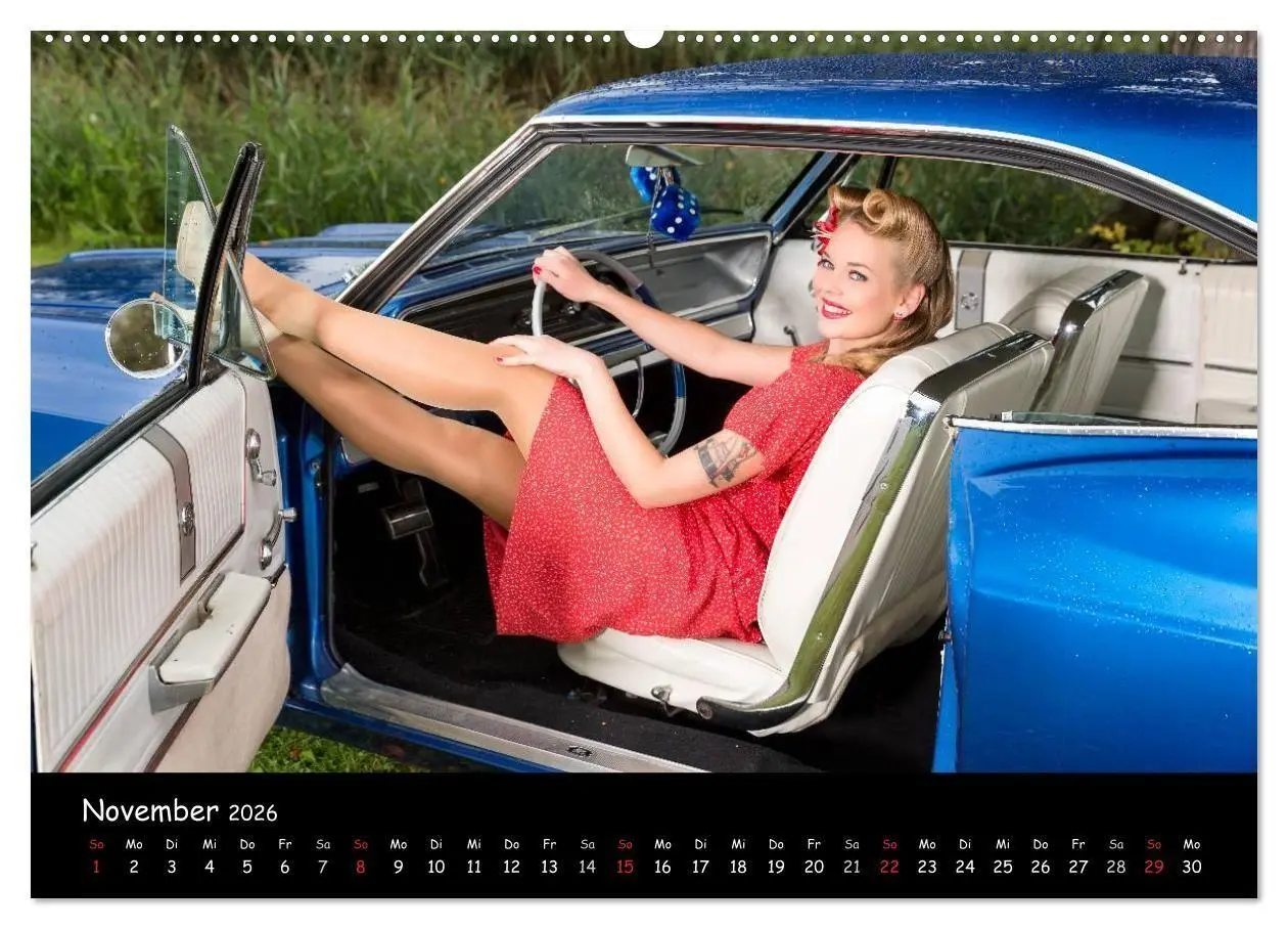 Bild: 9783516086553 | US Car Classics 2026 - Klassische amerikanische Autos und PinUp...