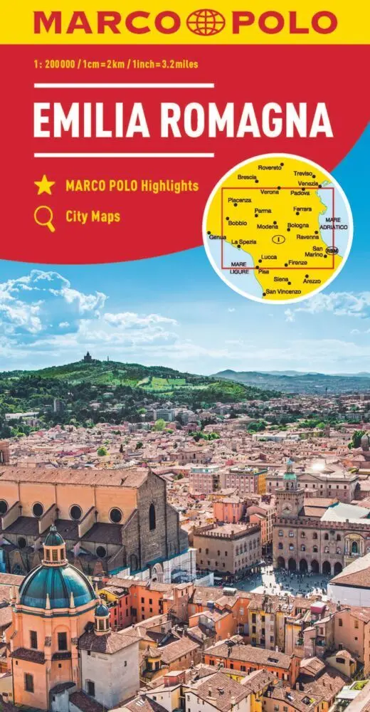 Cover: 9783575016553 | MARCO POLO Regionalkarte Italien 06 Emilia Romagna 1:200.000 | Deutsch