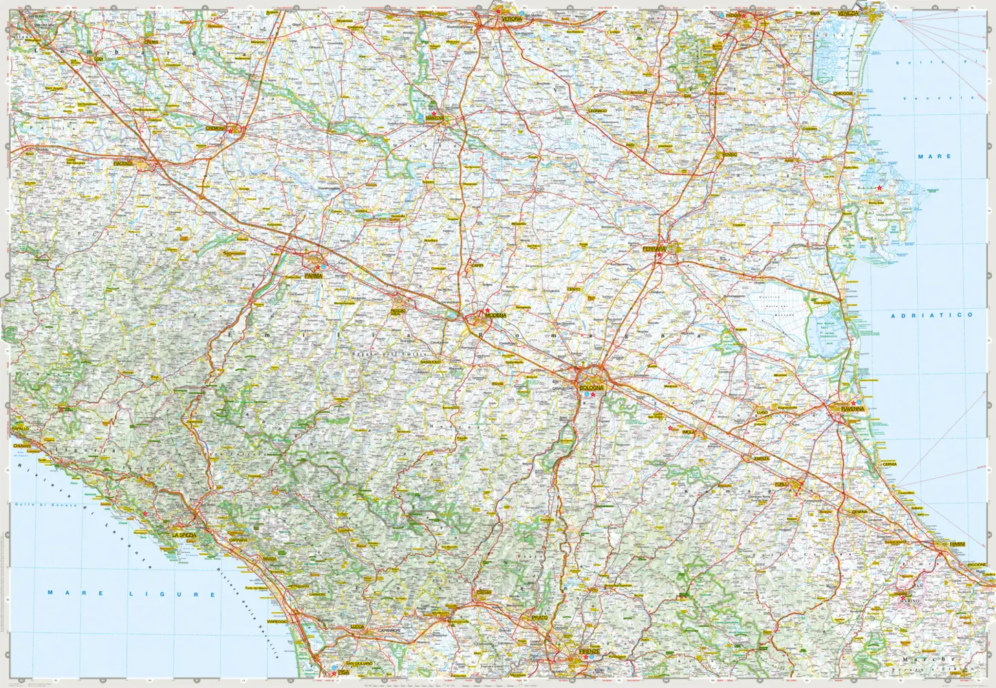 Bild: 9783575016553 | MARCO POLO Regionalkarte Italien 06 Emilia Romagna 1:200.000 | Deutsch