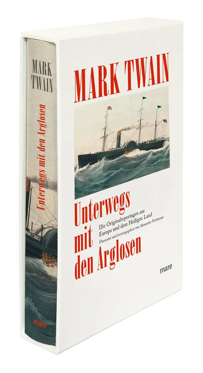 Cover: 9783866486553 | Unterwegs mit den Arglosen | Mark Twain | Buch | Schuber | 528 S.