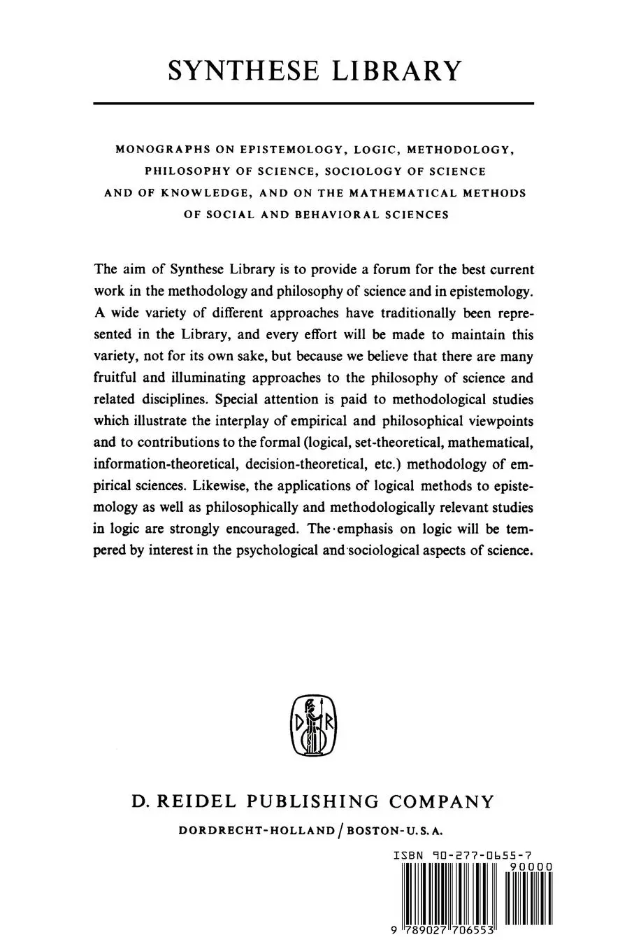 Rückseite: 9789027706553 | Essays in Memory of Imre Lakatos | Robert S. Cohen (u. a.) | Buch