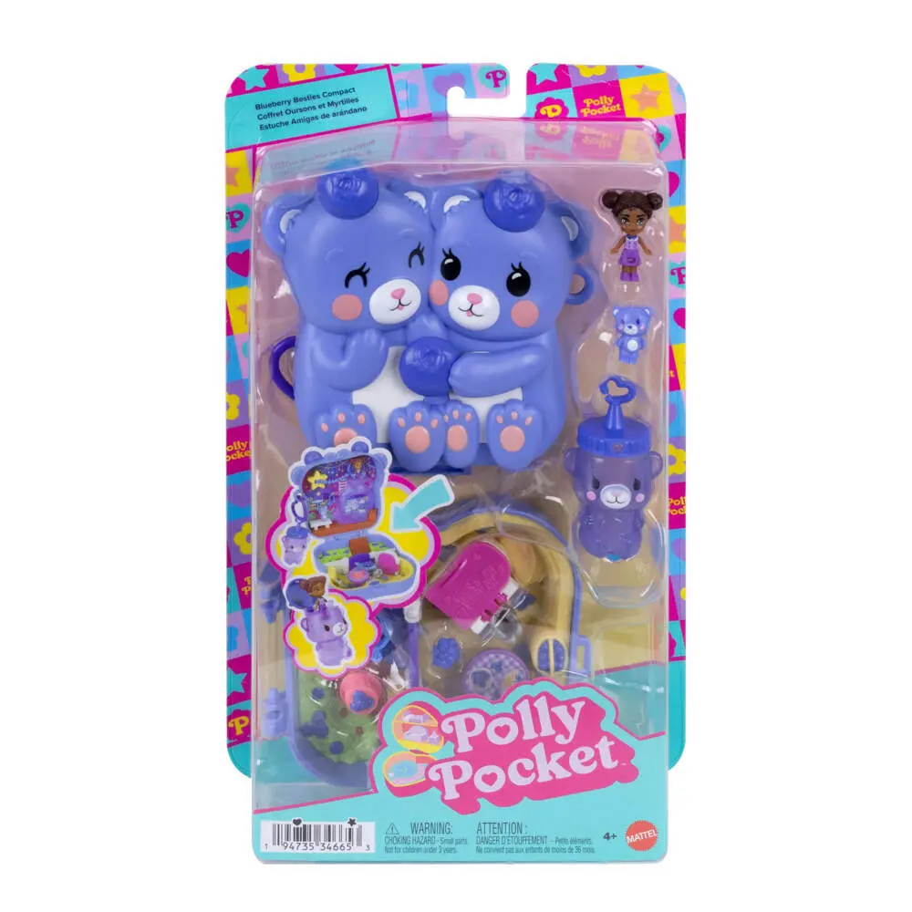 Cover: 194735346653 | Polly Pocket Blaubeer Besties Schatulle | Blister | JKC48 | Deutsch
