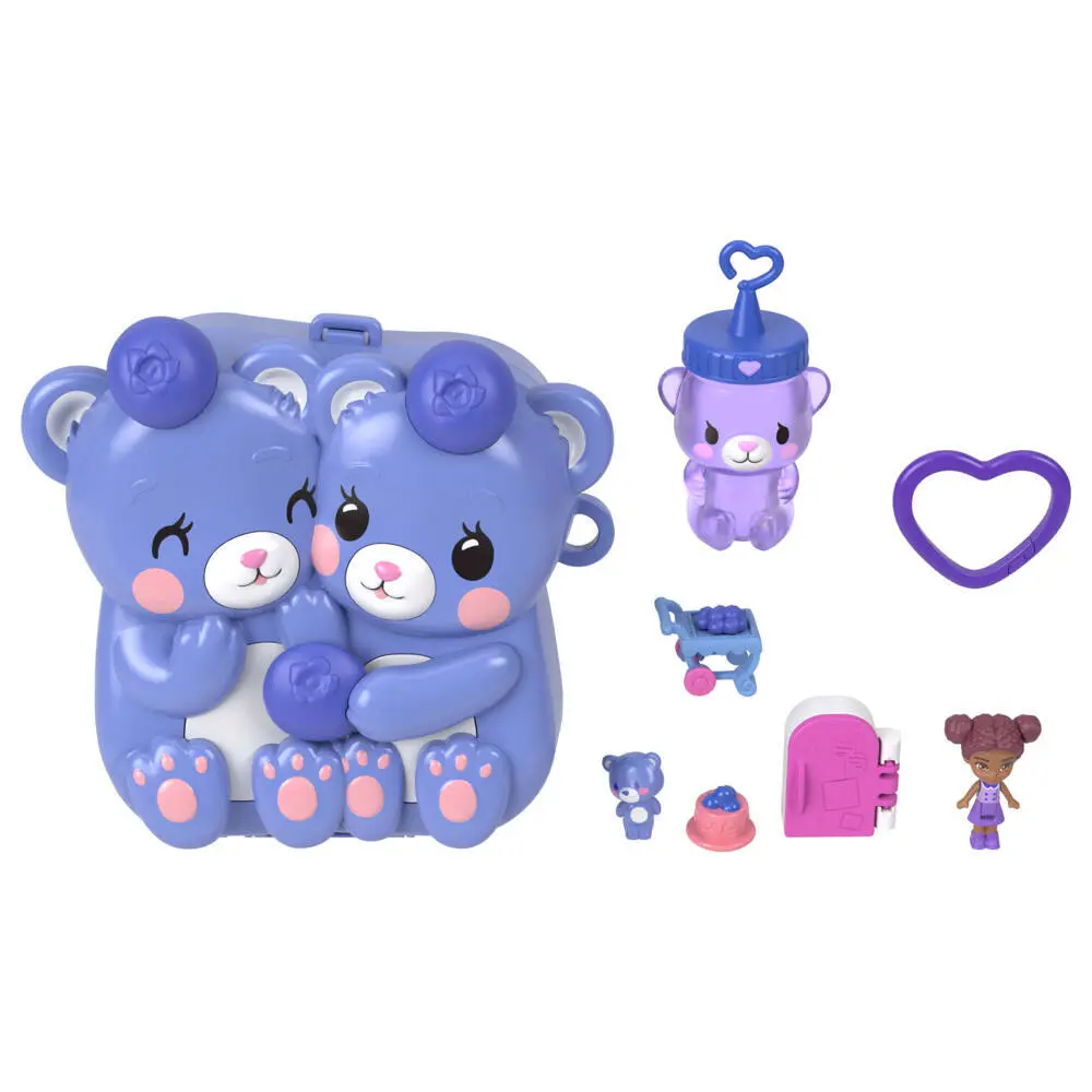 Bild: 194735346653 | Polly Pocket Blaubeer Besties Schatulle | Blister | JKC48 | Deutsch