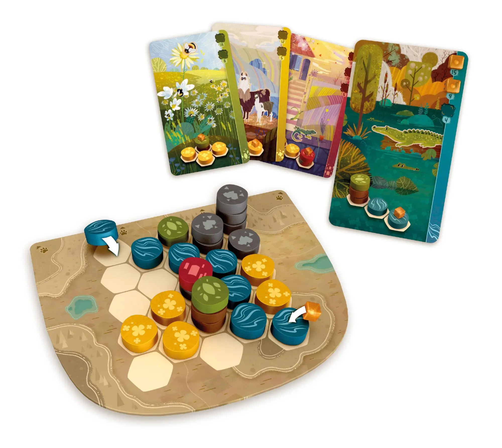 Bild: 3558380116653 | Harmonies | Johan Benvenuto | Spiel | LIBD0020 | Deutsch | 2025