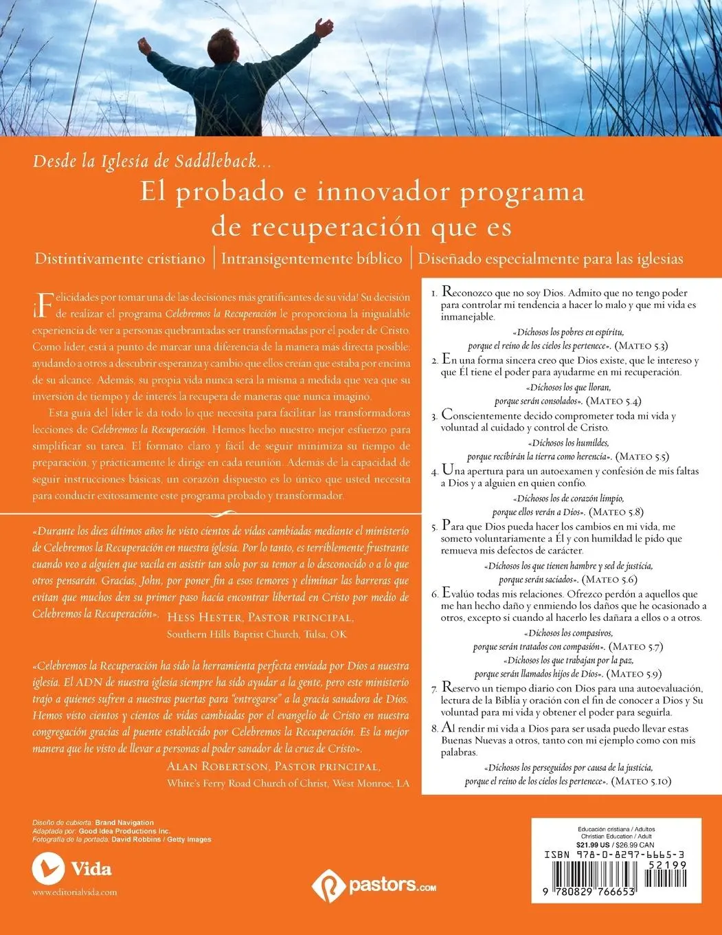 Rückseite: 9780829766653 | Celebremos La Recuperacion Guia del Lider - Edicion Revisada | Baker