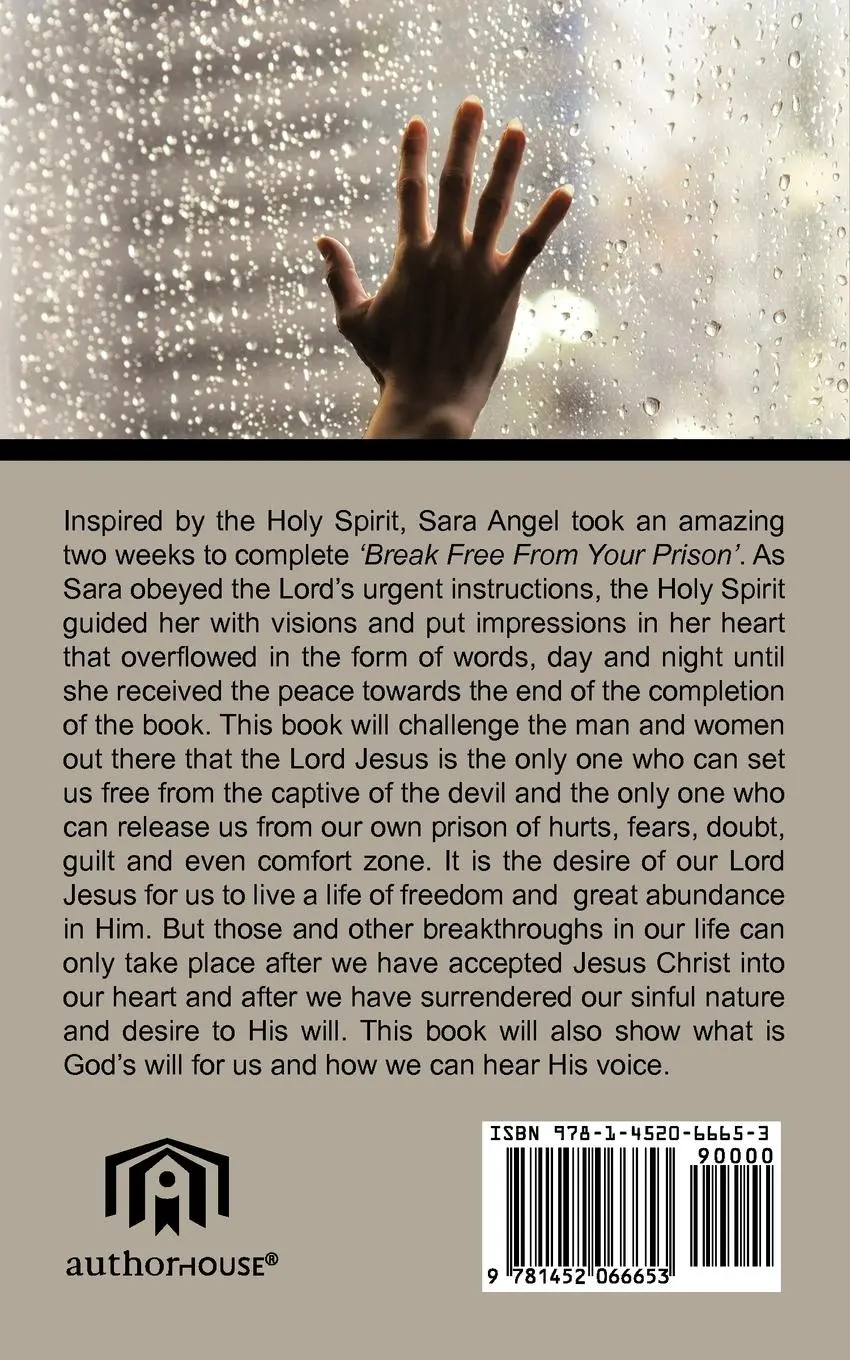Rückseite: 9781452066653 | Break Free from Your Prison | Sara Angel | Taschenbuch | Englisch