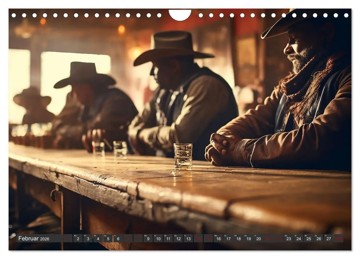 Bild: 9783457366653 | Western Life (Wandkalender 2026 DIN A4 quer), CALVENDO Monatskalender