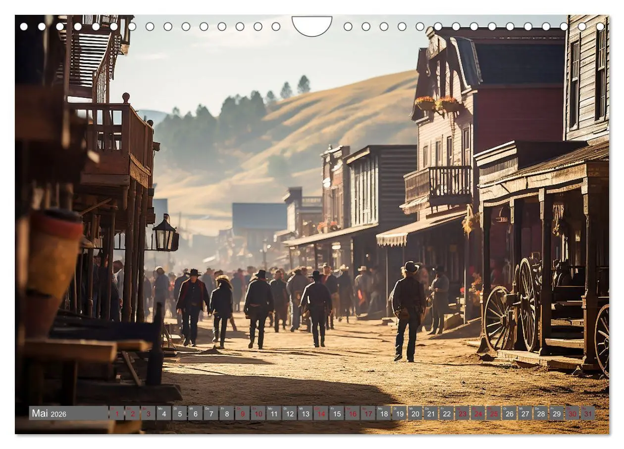 Bild: 9783457366653 | Western Life (Wandkalender 2026 DIN A4 quer), CALVENDO Monatskalender