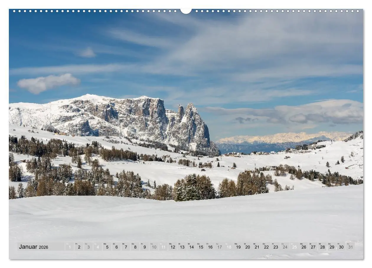 Bild: 9783457676653 | Wunderschöne Dolomiten (hochwertiger Premium Wandkalender 2026 DIN...