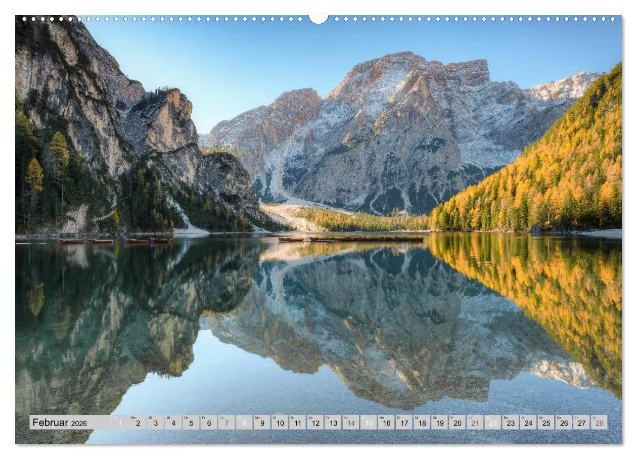 Bild: 9783457676653 | Wunderschöne Dolomiten (hochwertiger Premium Wandkalender 2026 DIN...