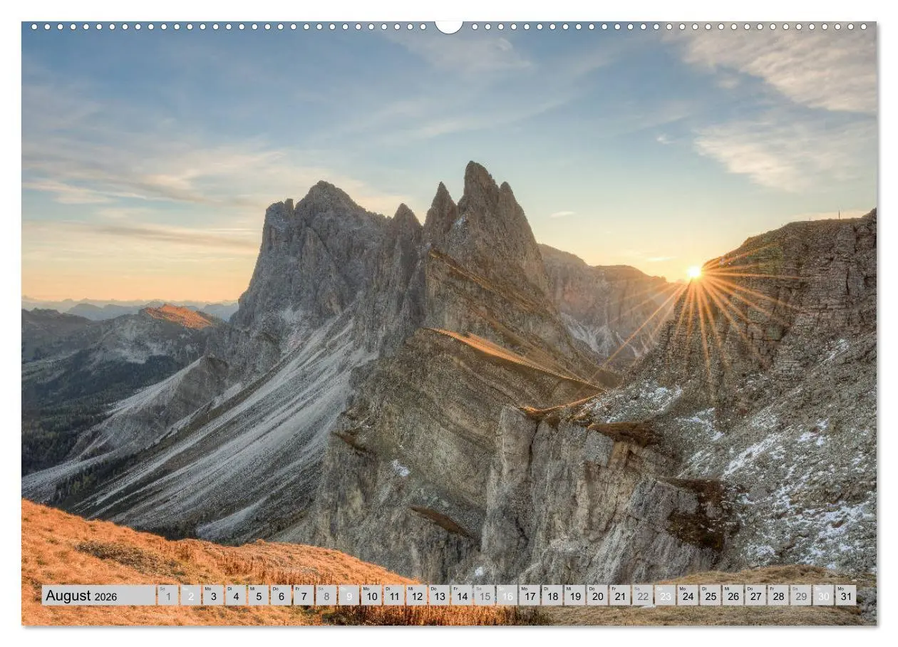 Bild: 9783457676653 | Wunderschöne Dolomiten (hochwertiger Premium Wandkalender 2026 DIN...